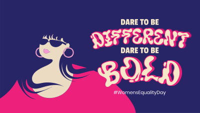 Dare To Be Bold Facebook event cover Image Preview