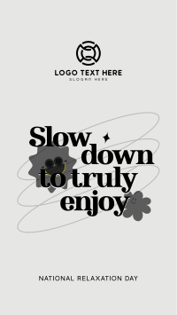 Slow Down & Enjoy TikTok Video Design