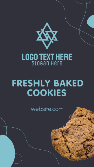 Baked Cookies Facebook story