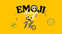 Happy Emoji Facebook event cover Image Preview