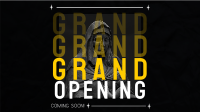 Grand Launching Facebook event cover Image Preview