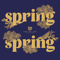 Vintage Floral Spring T-shirt Preview