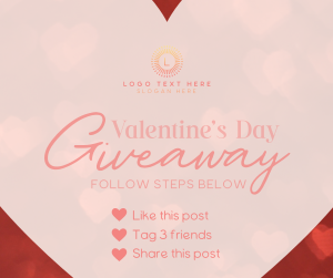 Valentine's Giveaway Facebook post Image Preview