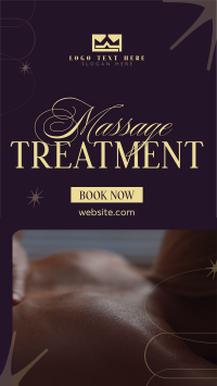 Hot Massage Treatment YouTube short Image Preview