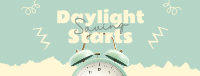 Start Daylight Saving Facebook cover Image Preview