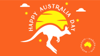Australian Kangaroo Facebook event cover Image Preview