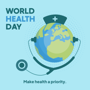 World Health Priority Day Instagram post
