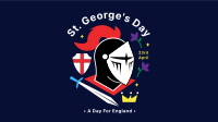 St. George's Knight Helmet Facebook event cover Image Preview