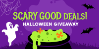 Trick Or Giveaway Twitter post Image Preview