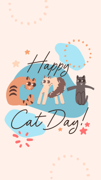 Happy Meow Day TikTok Video Design