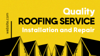 Quality Roofing Animation Image Preview