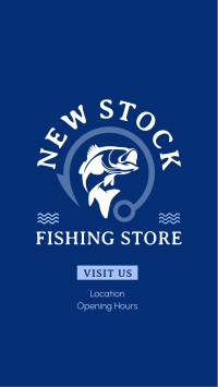 Fishing Store Facebook Story Design