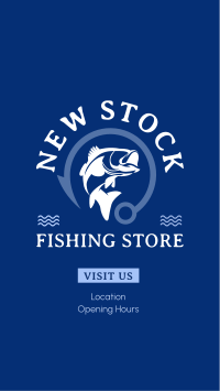Fishing Store Facebook story Image Preview