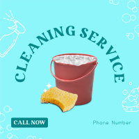 Professional Cleaning Instagram Post Design