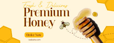 Premium Fresh Honey Facebook cover Image Preview