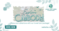 Cambodia Travel Tour Facebook Ad Design