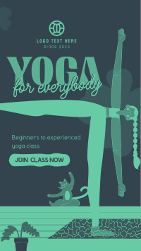 Join A Class Yoga Facebook story Image Preview