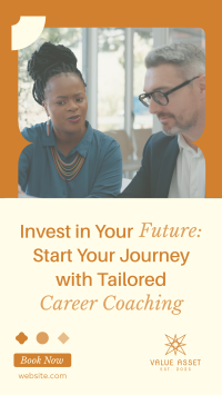 Tailored Career Coaching Instagram Reel Image Preview