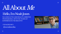 Professional Profile Information Animation Preview