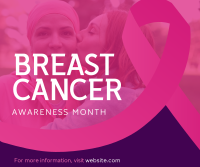 Cancer Awareness Campaign Facebook Post Design