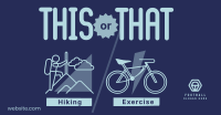 This or That Exercise Facebook ad Image Preview