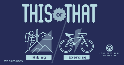 This or That Exercise Facebook ad Image Preview