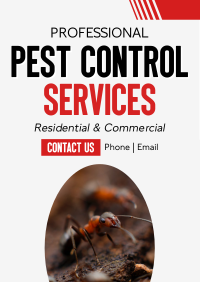 Pest Control Business Services Flyer Design