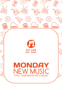 Music Monday Instruments Facebook story Image Preview