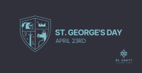 St. George's Day Shield Facebook Ad Image Preview