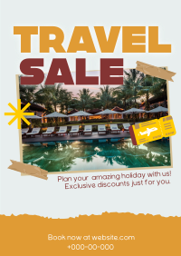 Exclusive Travel Discount Flyer Design