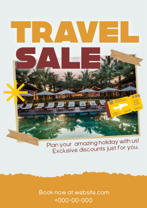 Exclusive Travel Discount Flyer Image Preview