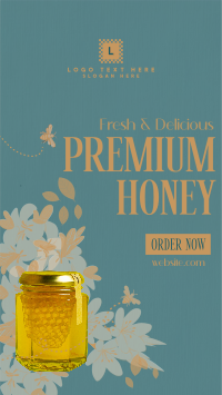 Honey Jar Product Instagram Story Design