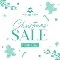 Rustic Christmas Sale Instagram post Image Preview