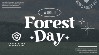 World Forest Day  Facebook Event Cover Image Preview