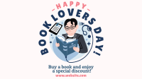 Book Lovers Day Sale Facebook event cover Image Preview