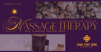 Sophisticated Massage Therapy Facebook Ad Design