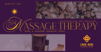 Sophisticated Massage Therapy Facebook ad Image Preview