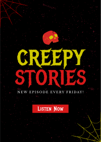 Creepy Stories Flyer Design