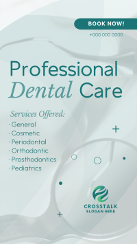 Professional Dental Care Services Facebook story Image Preview