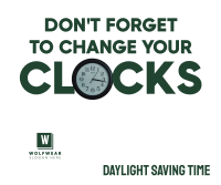 Daylight Saving Time Reminder Facebook post Image Preview