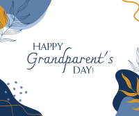 Grandparent's Day Abstract Facebook Post Design