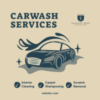 Carwash Services List Instagram post Image Preview