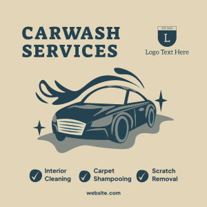 Carwash Services List Instagram post