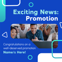 Corporate Promotion Announcement Instagram Post Preview