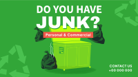 Garbage Trash Collectors Facebook Event Cover Design