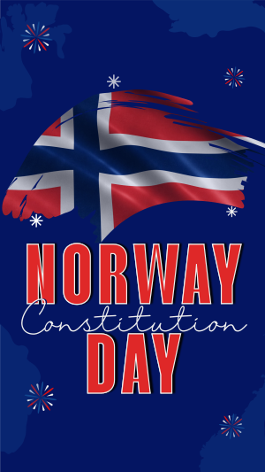 Norway Constitution Day Facebook story Image Preview