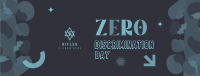 Zero Discrimination Diversity Facebook Cover Design