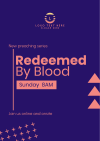 Redeemed by Blood Flyer Image Preview