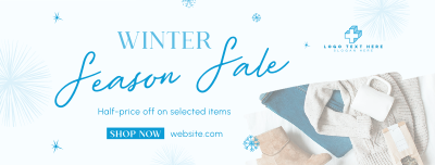 Winter Fashion Sale Facebook cover Image Preview