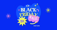Abstract Black Friday Facebook ad Image Preview